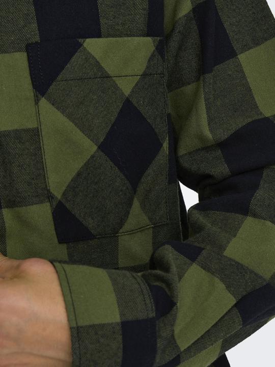 Image du produit Only & Sons Coupe normale Col de chemise Chemise (M)