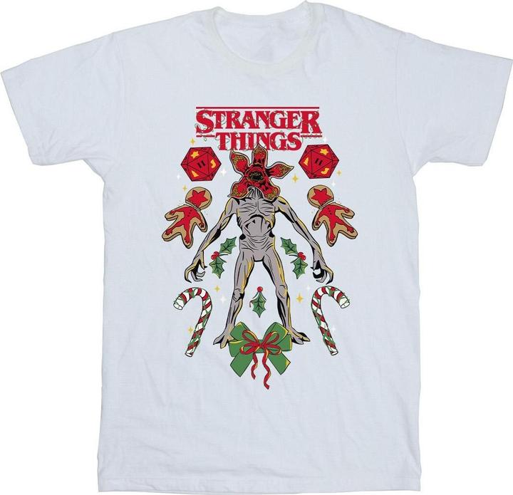 Netflix Stranger Things Christmas Demogorgon TShirt