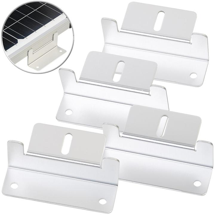 Image du produit Revolt Lot de 4 supports en Z pour module solaire (Câble solaire)