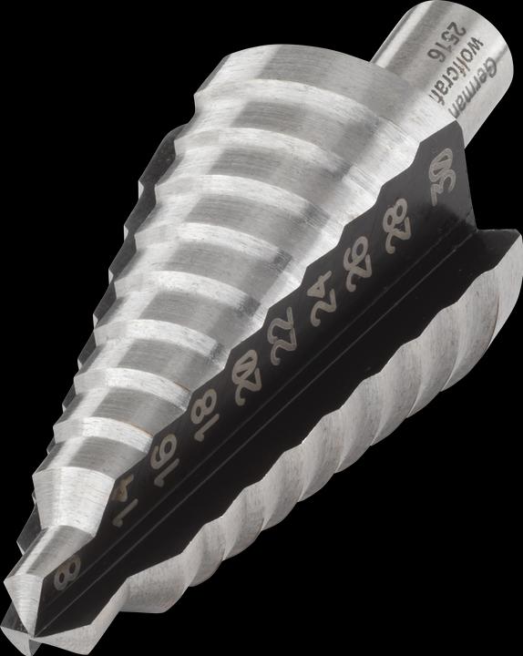 wolfcraft wolfcraft 1 Stufenbohrer HSS, Schaft 10mm, ø8-30mm (10 mm)