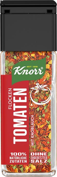 Produktbild Knorr 100% Natürlich Gewürzflocken Tomate, Gewürz Streuer zum Würzen von Tomatensuppen & Tomatensaucen (35 g)