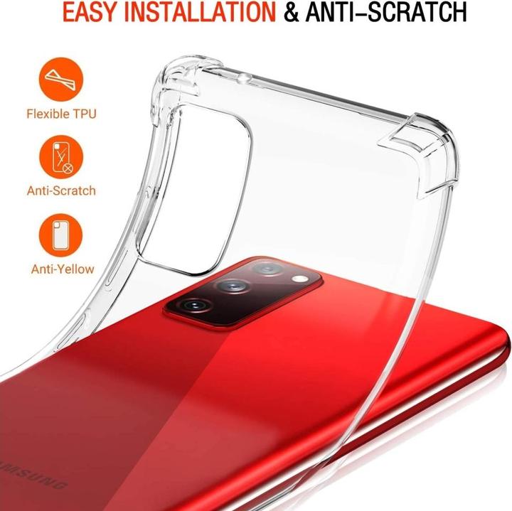 Productafbeelding Screenguard Kristalheldere Case Bumper (Samsung Galaxy S20 FE)