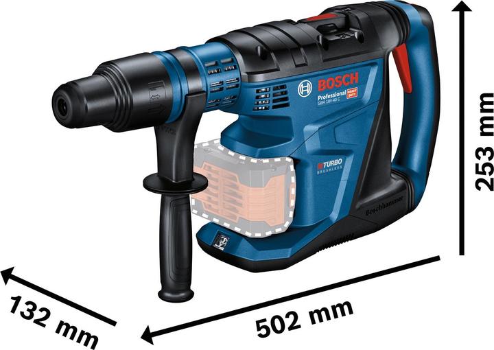 Produktbild Bosch Professional GBH 18V-40 C (Akkubetrieb)