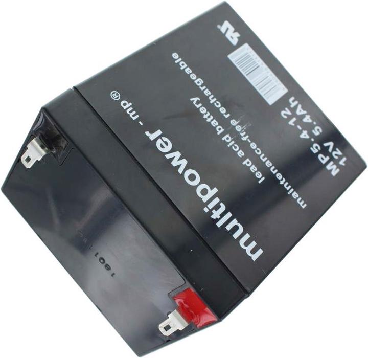 Actual product image Multipower Akku MP5.4-12, 6-DMZ-5 (12 V, 5.40 Ah)