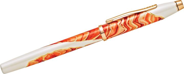 Cross Wanderlust Antelope Canyon M fountain pen gift box (White, Orange, 1 x)