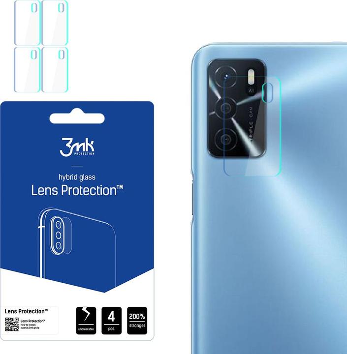 Produktbild 3MK Lens Protect Oppo A54s Ochrona na obiektyw aparatu 4szt (1 Stück, Oppo A54s)