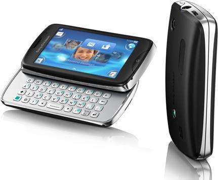 Sony Ericsson txt pro - Black (64 GB, 3", 3 Mpx)