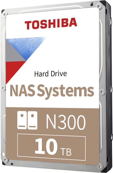 Image du produit Toshiba N300 (10 To, 3.5", CMR)