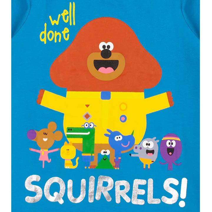 Immagine prodotto Hey Duggee Pigiama Well Done Squirrels con pantaloncini da ragazzo (110)