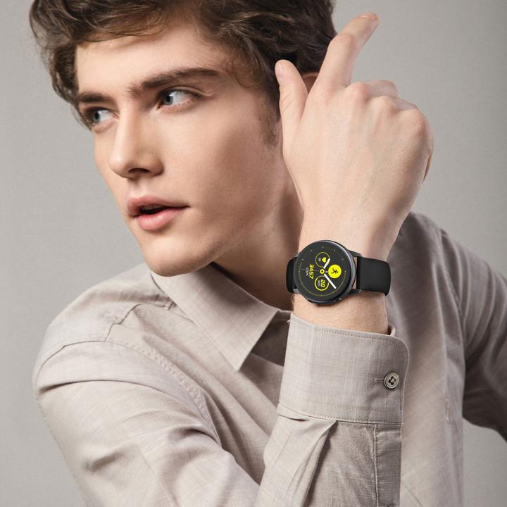 Actual product image Cadorabo Wristband for Samsung Galaxy Gear (22 mm, Silicone)