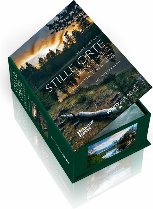 Actual product image Postcard box Silent Places of Switzerland (100 pcs.)