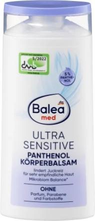 Immagine prodotto dm Balea Balea, Med Ultra Sensitive, crema corpo con pantenolo, 250 ml (Lozione corpo, 250 ml)