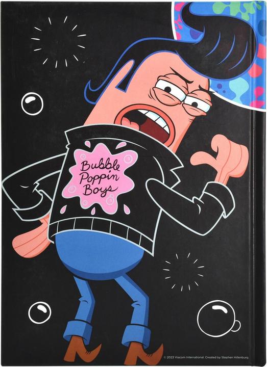 Actual product image Blue Sky Bob l'éponge bloc-notes Bubbles (A5, Lined, Hardcover)