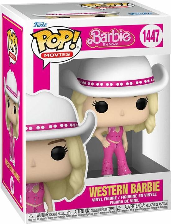 Image du produit Funko Barbie POP! Movies figurine vinyle Cowgirl Barbie 9 cm
