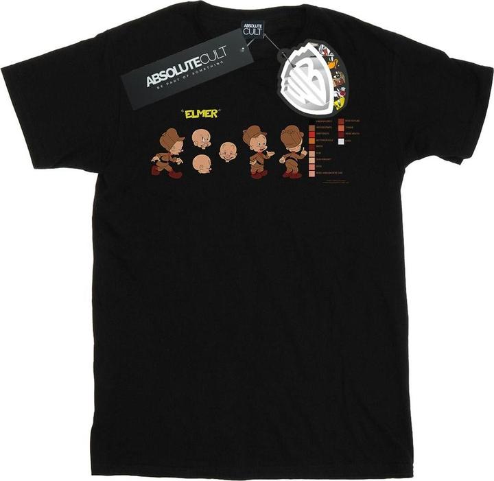 Image du produit Looney Tunes - T-shirt ELMER FUDD COLOUR CODE - Homme (3XL)