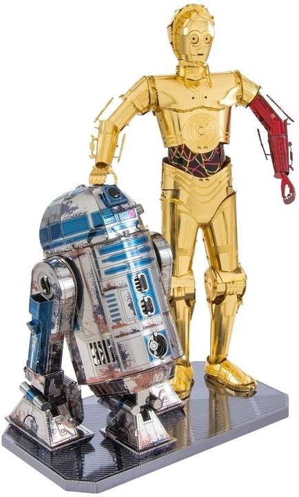 Metal Earth Star Wars Set C-3PO + R2D2