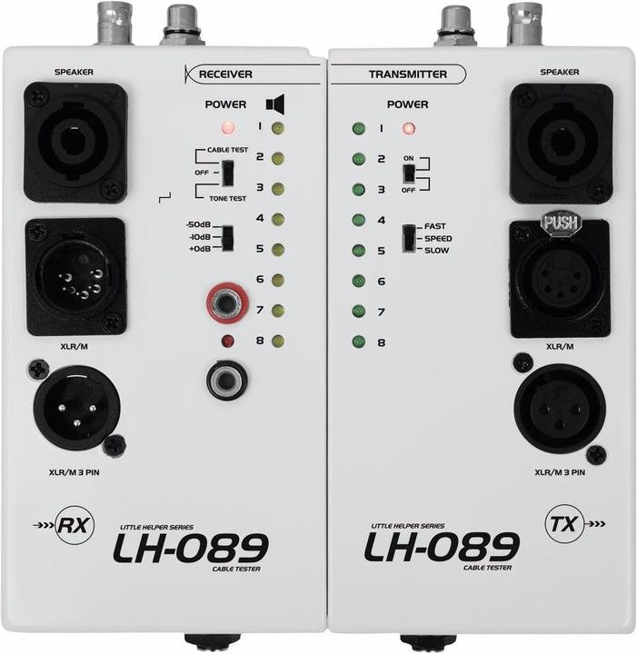 Actual product image Omnitronic LH-089 Cable marc (Audio cable tester)