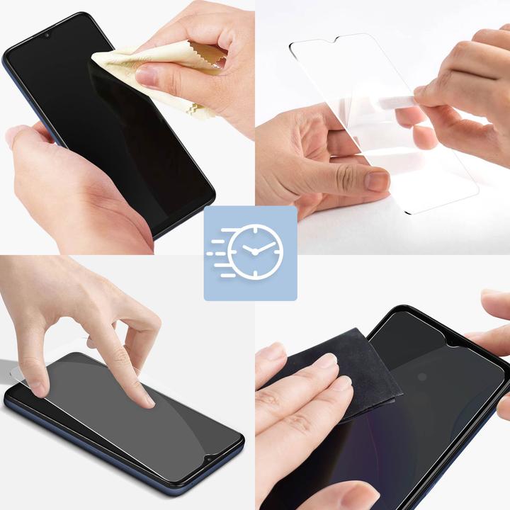Actual product image Avizar 9H hardness glass display protection film (1 Piece, ZTE Blade A53 Pro)