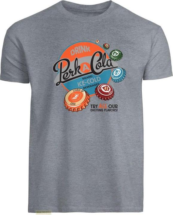 Dpi Merchandising Call of Duty: Black Ops 6 Unisex T-Shirt ""Perk-A-Cola"" Grey (L)