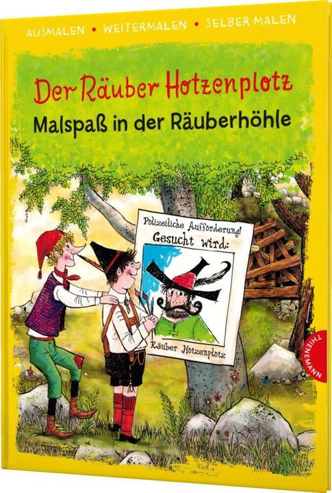 Produktbild Der Räuber Hotzenplotz (Ausmalen, weitermalen, selber malen)