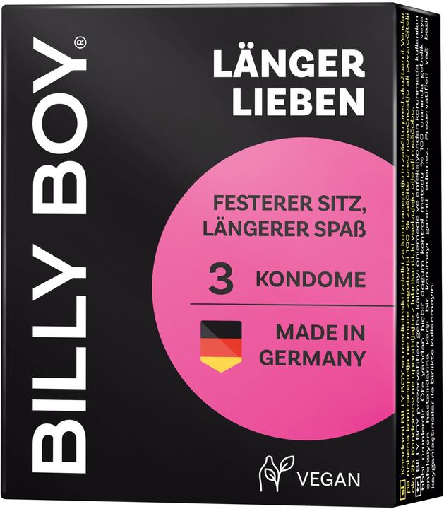 Billyboy Condoms Love Longer (3 pcs.)