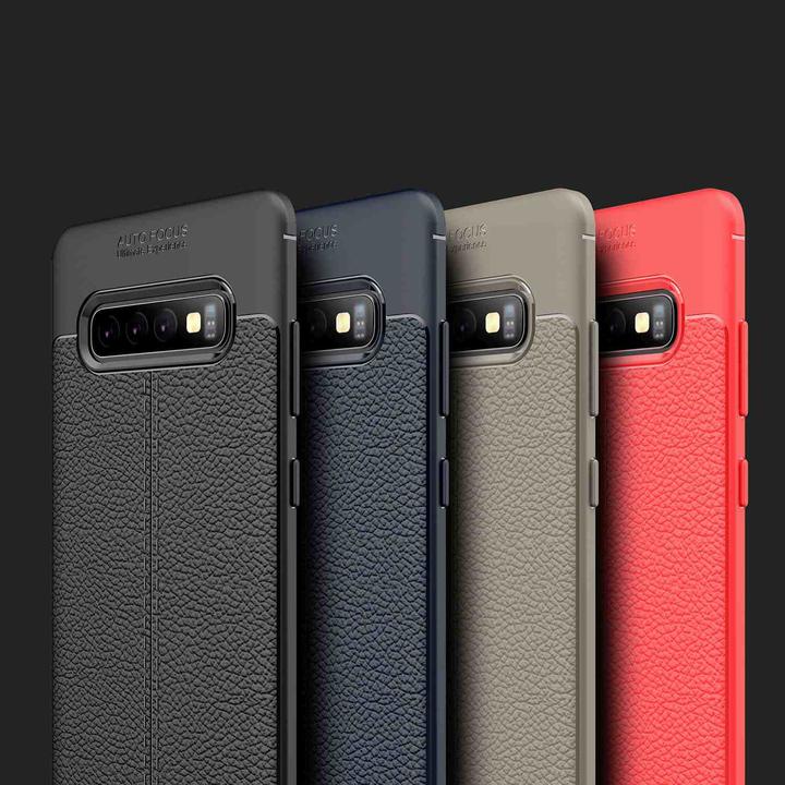Immagine prodotto Cadorabo Copertura in TPU con struttura in similpelle (Samsung Galaxy S10+)