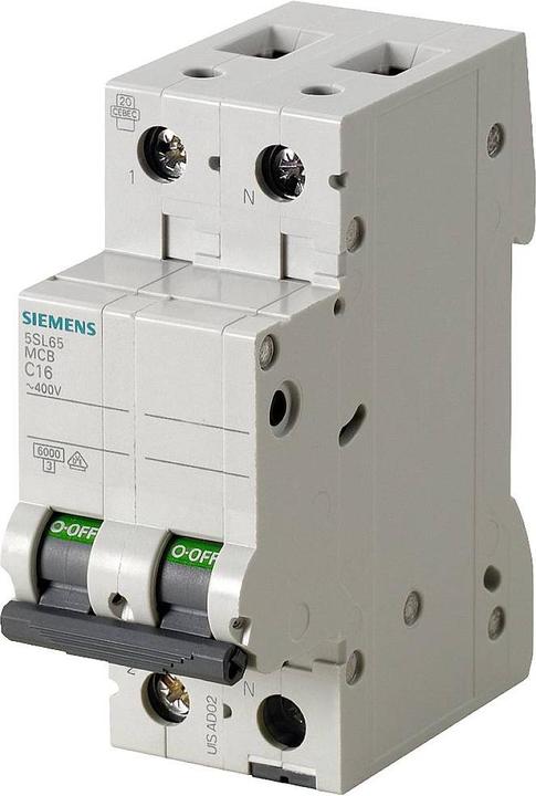 Actual product image Siemens Circuit breaker 230V 6kA, 1+N pole, B, 10A