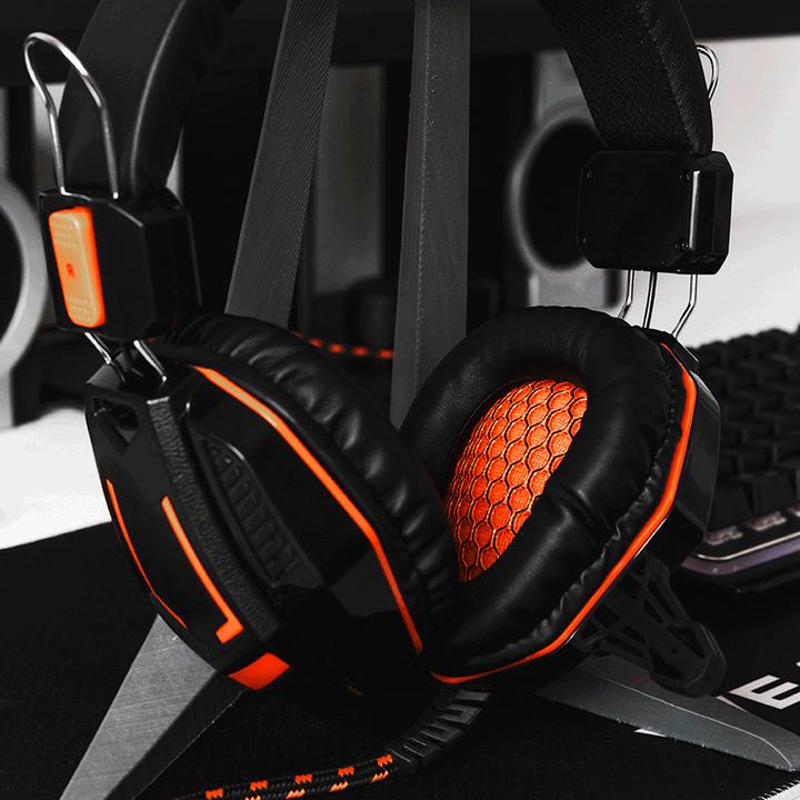 Produktbild Canyon Gaming Headset mit 3,5 mm Anschluss mit Mikrofon und Lautstärkeregler, Kabel 2 m, Schwarz CND (Kabelgebunden)