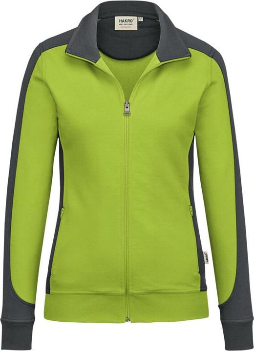 Immagine prodotto Hakro Giacca da donna in felpa a contrasto kiwi/anthr. M (M)