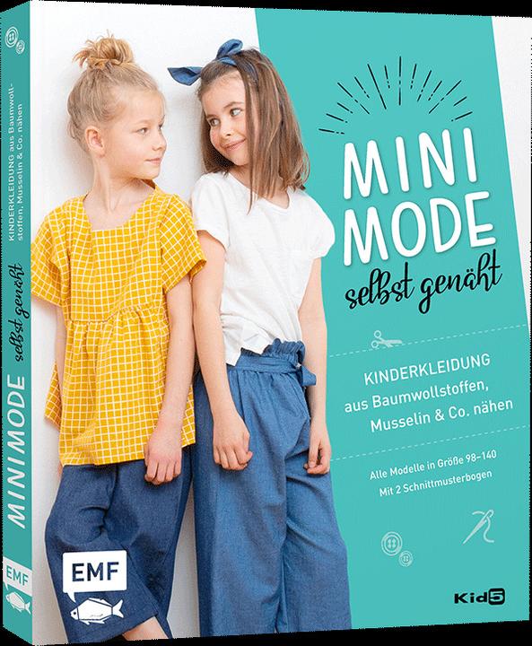 Produktbild Minimode selbstgenäht – Kinderkleidung aus Baumwollstoffen, Musselin und Co. nähen (Deutsch, Anja Fürer, 2019)