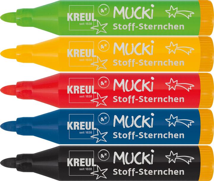 Immagine prodotto Mucki Stella di tessuto (Multicolore, 5 ml)