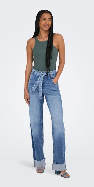Produktbild Only ONLZADDIE Hohe Taille Weiter Beinschnitt Jeans Jeans mit weitem Bein (34)