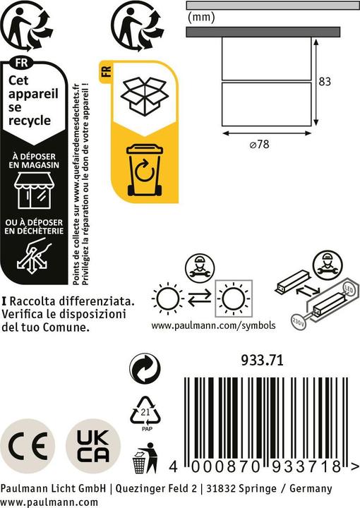 Immagine prodotto Paulmann Set di Spircle (780 lm)