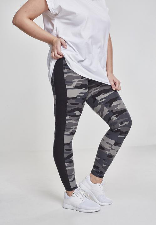 Actual product image Urban Classics Ladies Camo Stripe Leggings (XXL)