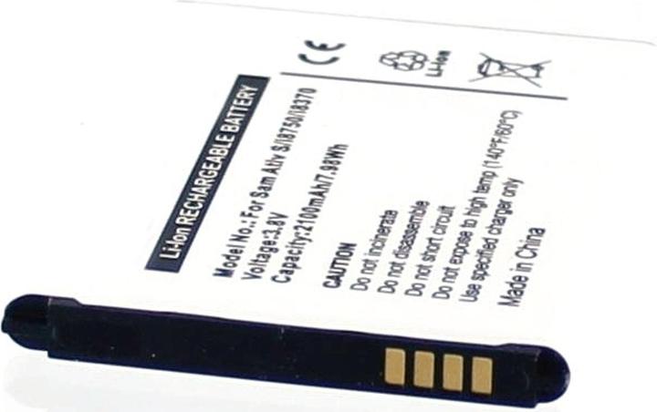 Produktbild AGI 22770 - Akku - Samsung - GT-I8750 - Schwarz - Lithium-Ion (Li-Ion) - 2100 mAh