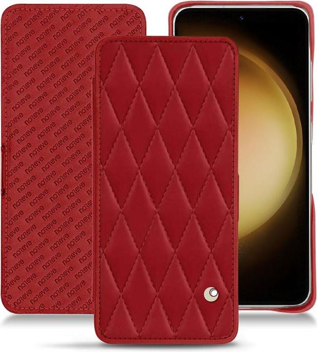Actual product image Noreve Horizontal leather flap shell (Samsung Galaxy S23+)