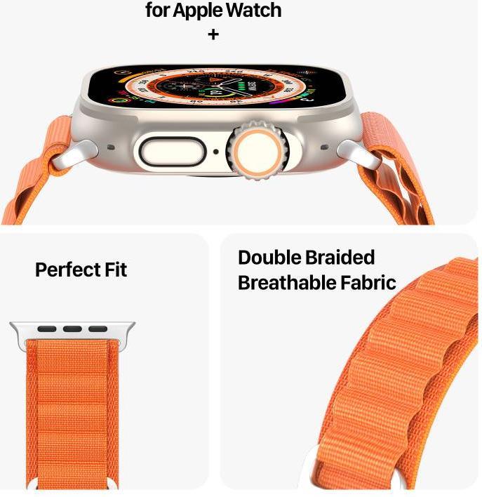 Produktbild Dux Ducis Sport-Schnallenarmband (44 mm, 45 mm, 42 mm, 49 mm, Nylon)