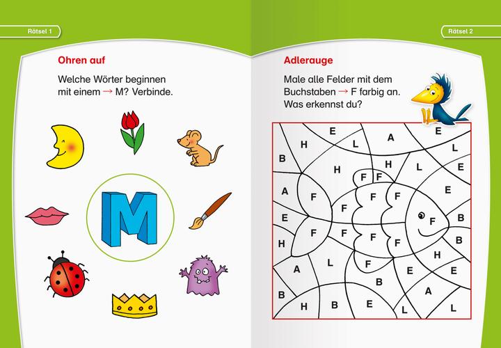 Produktbild Ravensburger Leserabe Rätselspass - Abc-Rätsel für Lesestarter ab 5 Jahren - Vor-Lesest (Deutsch, Tanja Bürgermeister, 2022)