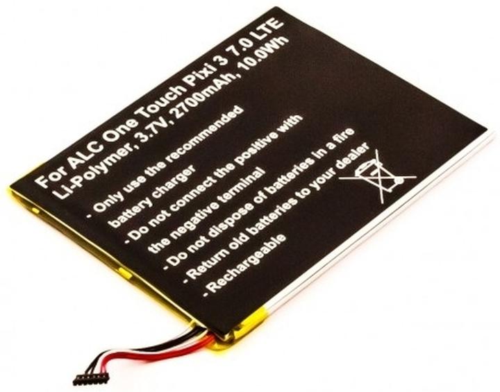 Actual product image AGI 39140 - Battery - Black - White - Yellow - Lithium Polymer (LiPo) - 2700 mAh - 3.7 V