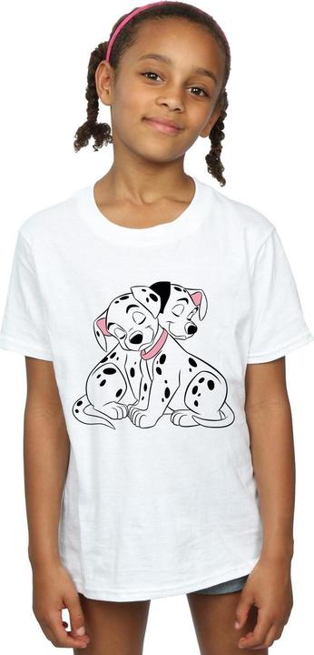 Immagine prodotto Disney 101 Dalmatians Puppy Love Maglietta Ragazze (128)