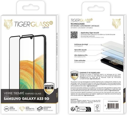 Immagine prodotto Tiger Pellicola di vetro riciclato (1 Pezzo/i, Samsung Galaxy A33 5G)