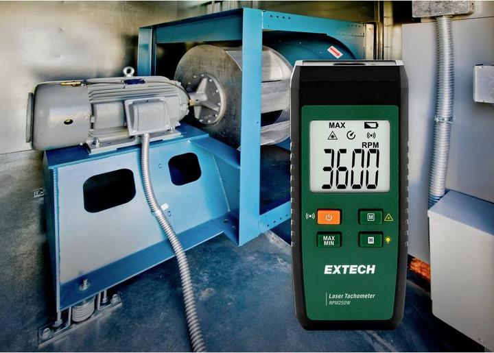 Actual product image Extech RPM250W Rev counter