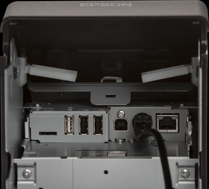 Image du produit Epson TM-M30II-S (Lightning, Ethernet, Fente pour carte SD, USB 2.0 Type A, USB 2.0 Type B femelle femelle)