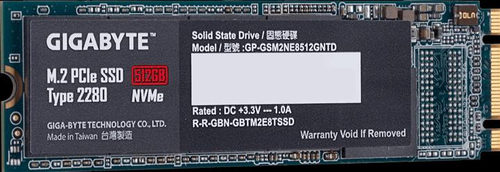 Produktbild Gigabyte GP-GSM2NE8512GNTD (512 GB, M.2)