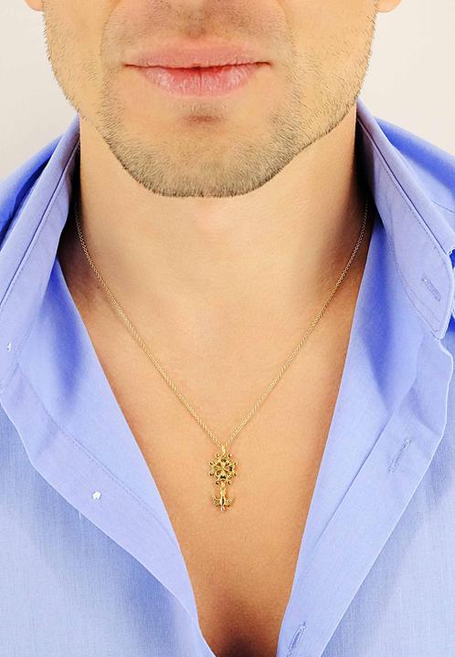 Produktbild Muau Hugenottenkreuz (750/18 K Gold)