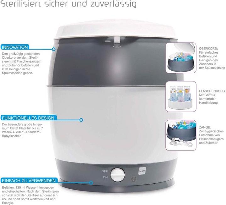Produktbild MAM Dampfsterilisator