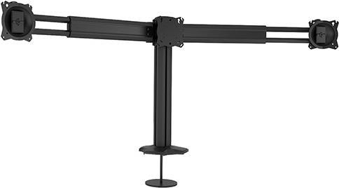 Productafbeelding Chief Kontour K3G310B - Montageset (boorgat tafelblad, 2 knikarmen, kolomklem (Tabel, 30")