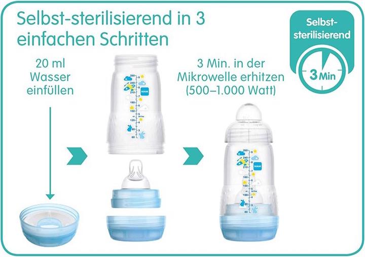 Image du produit MAM Bouteille de shopping Easy Start (260 ml)
