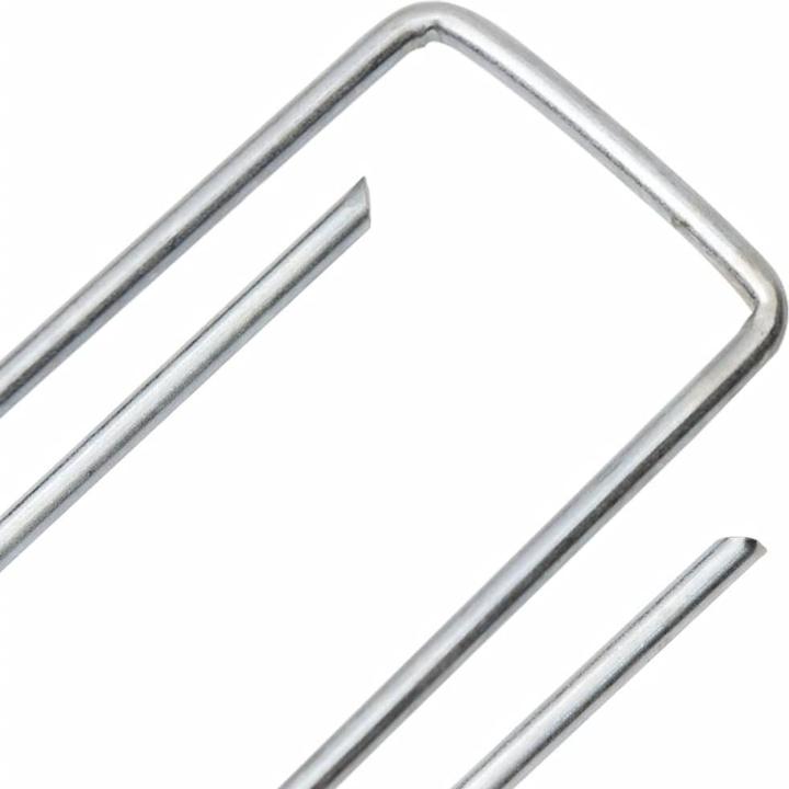 VidaXL Bodenanker 50 Stk. U-Form