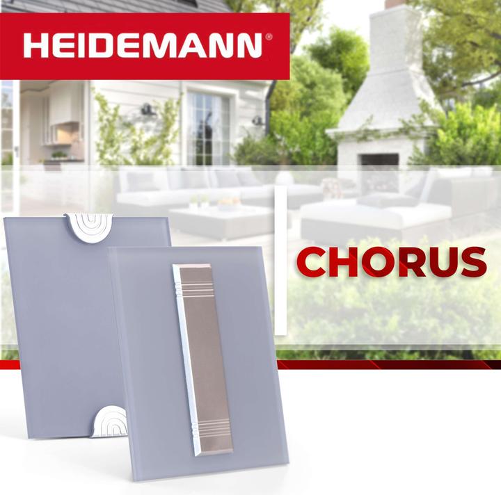 Produktbild Heidemann Mehrklang-Gong Chorus (Extra laut/20 Melodien) (Kabellos)